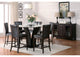 710-24 Daisy Counter Height Chair, Dark Brown Bi-Cast Vinyl