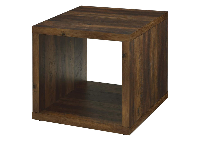 710508-S3 Frisco 3-piece Coffee and End Table Set Dark Pine