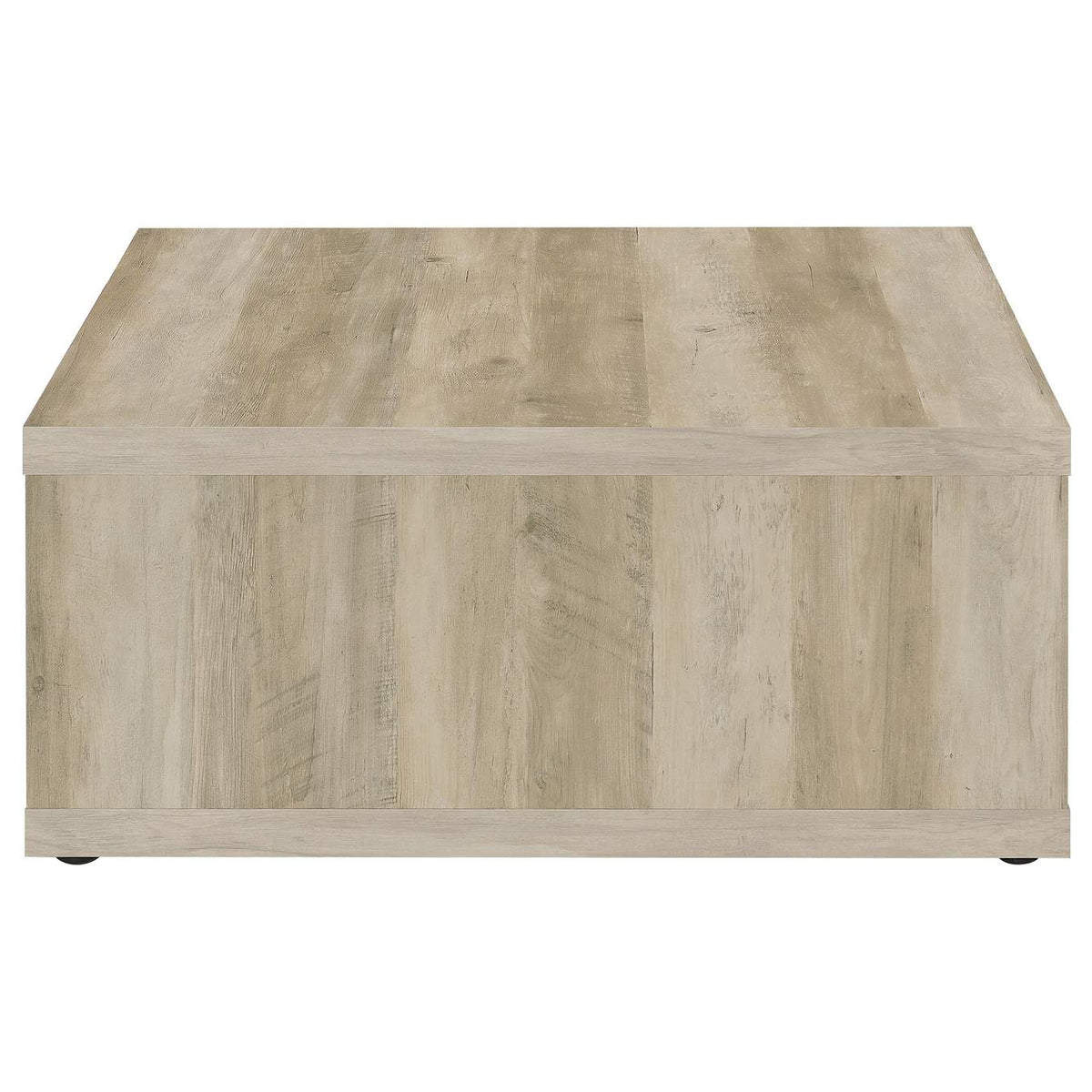 710518-S2 Frisco 2-piece Coffee and End Table Set Distressed Pine