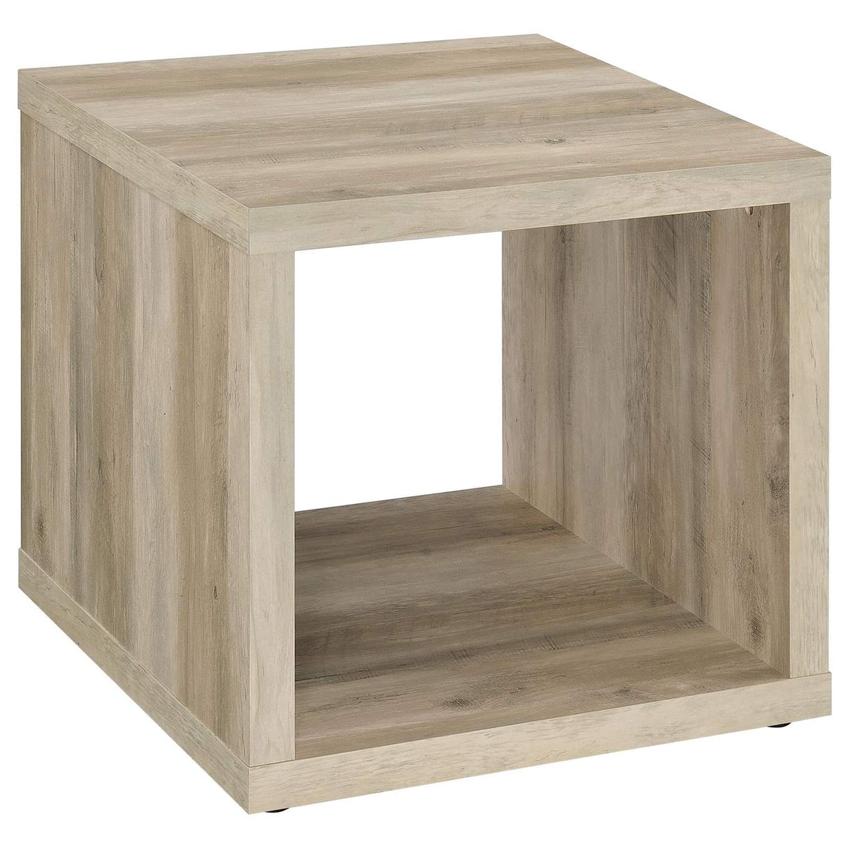 710518-S3 Frisco 3-piece Coffee and End Table Set Distressed Pine