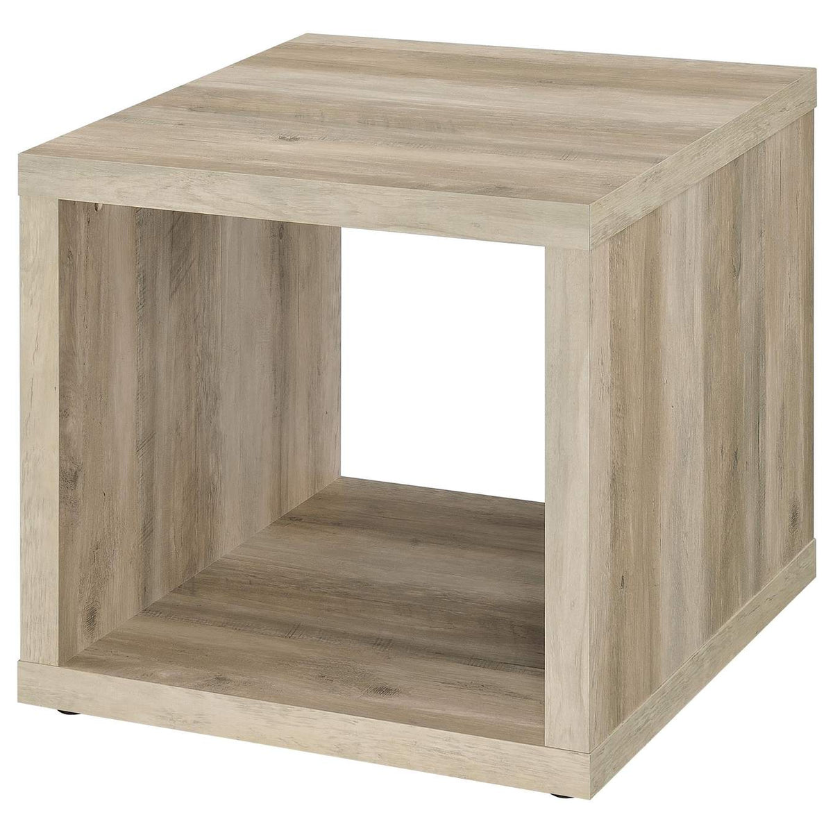 710518-S3 Frisco 3-piece Coffee and End Table Set Distressed Pine