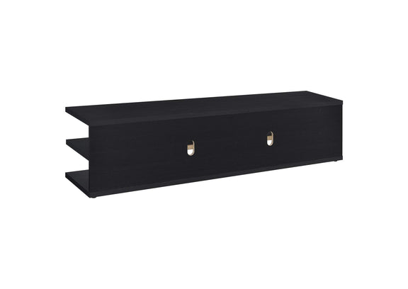 710533 Cartmill 78-inch 2-tier TV Stand Media Console Black