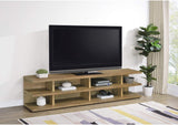 710543 Cartmill 78-inch 2-tier TV Stand Media Console Mango