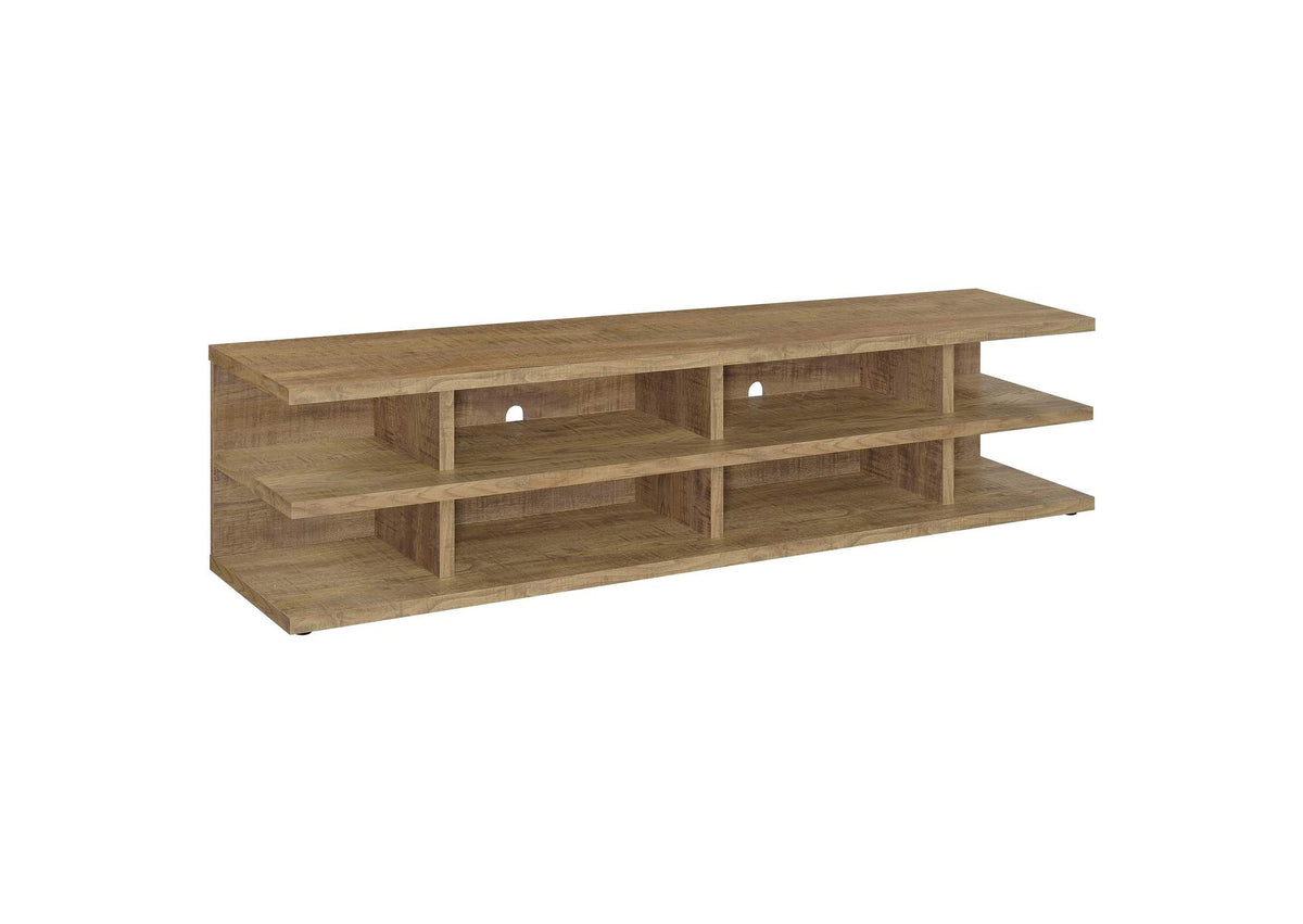 710543 Cartmill 78-inch 2-tier TV Stand Media Console Mango