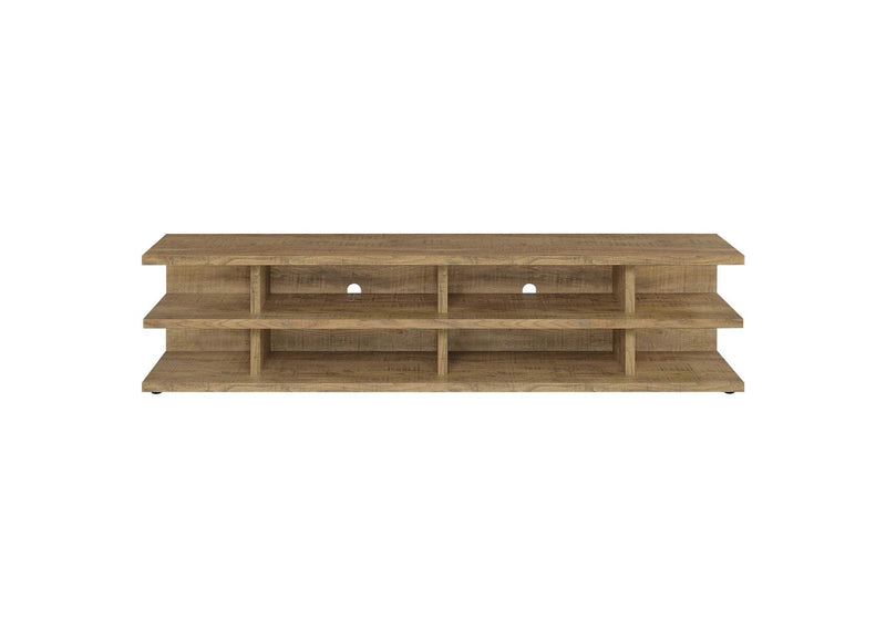 710543 Cartmill 78-inch 2-tier TV Stand Media Console Mango