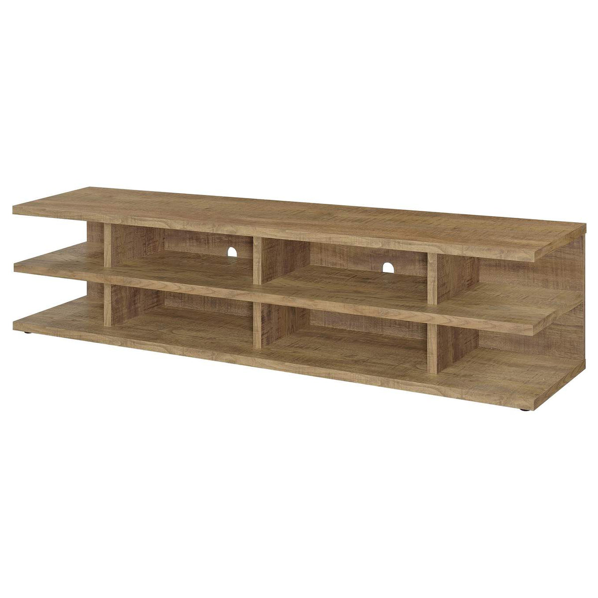 710543 Cartmill 78-inch 2-tier TV Stand Media Console Mango