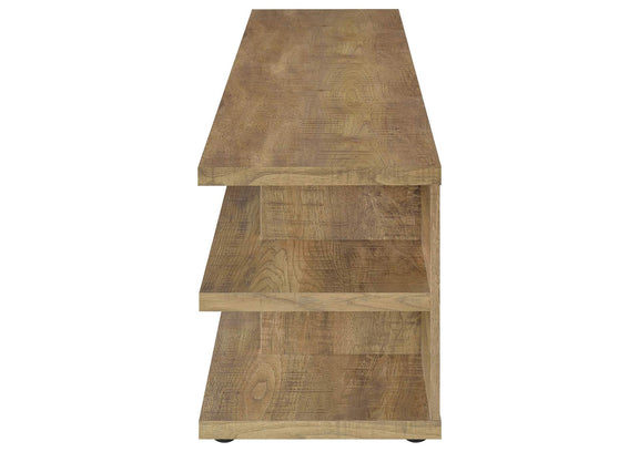710543 Cartmill 78-inch 2-tier TV Stand Media Console Mango
