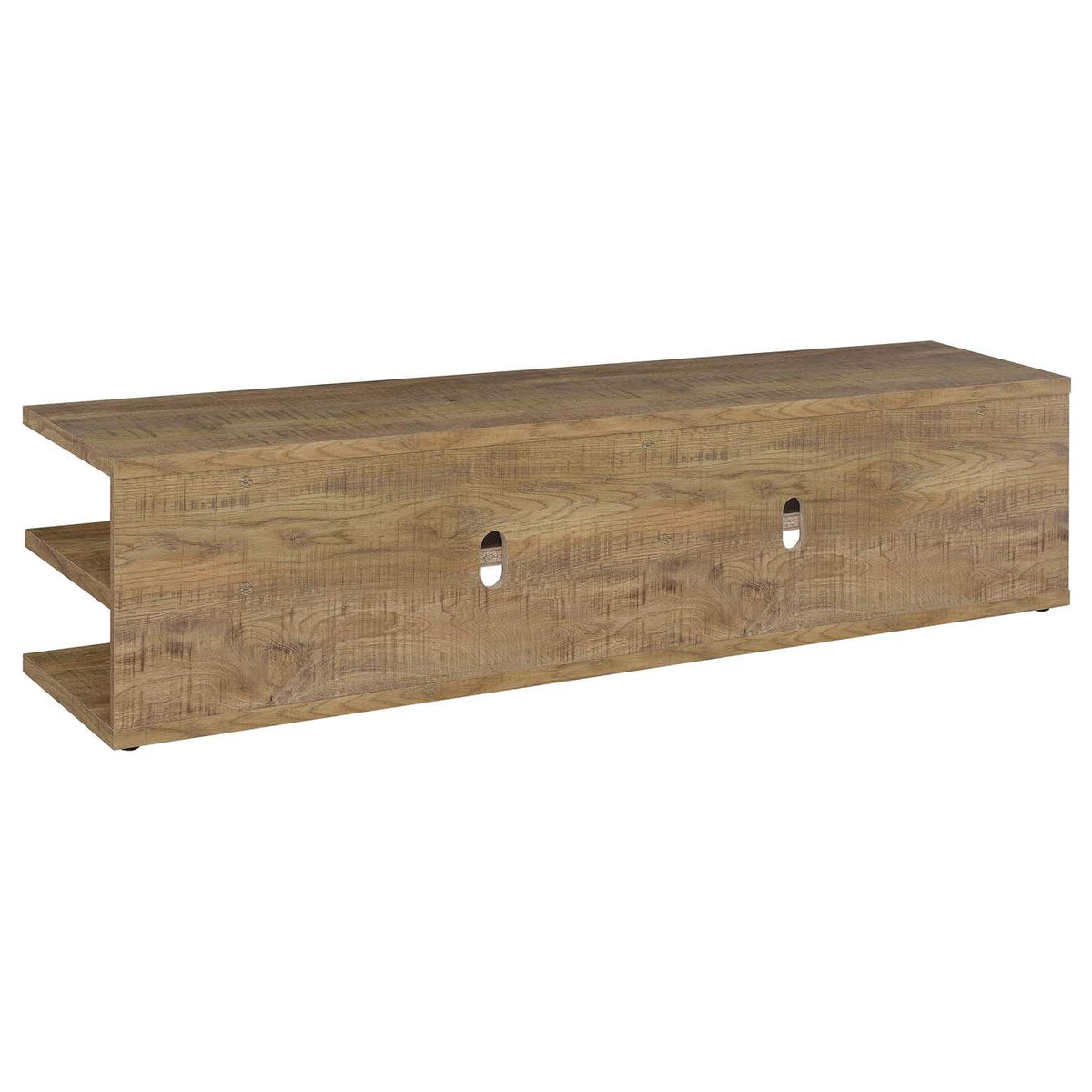 710543 Cartmill 78-inch 2-tier TV Stand Media Console Mango