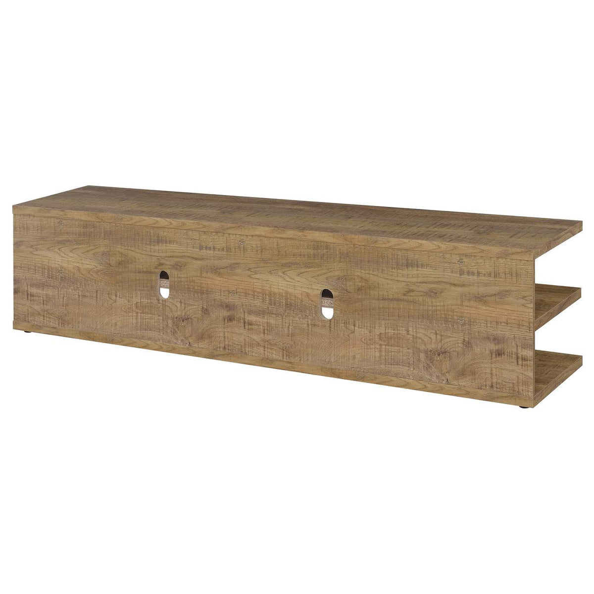 710543 Cartmill 78-inch 2-tier TV Stand Media Console Mango