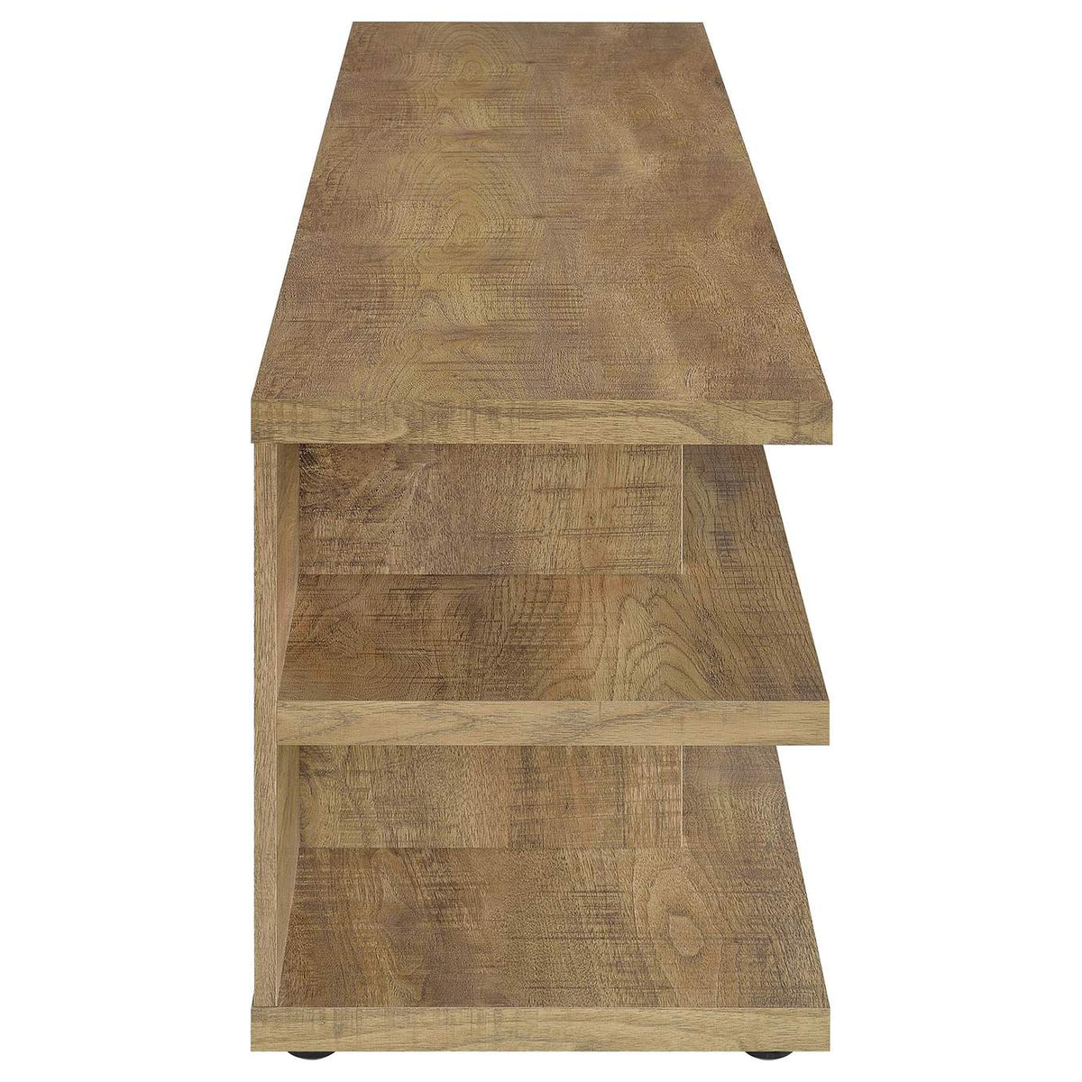 710543 Cartmill 78-inch 2-tier TV Stand Media Console Mango