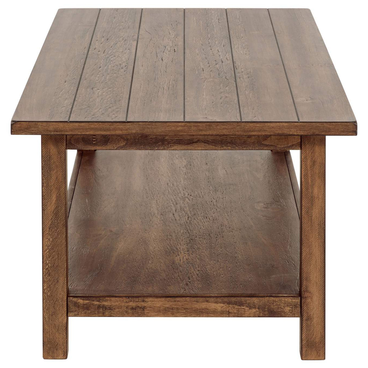 710548-S2 Payne 2-piece Coffee and 1-drawer End Table Set Brown