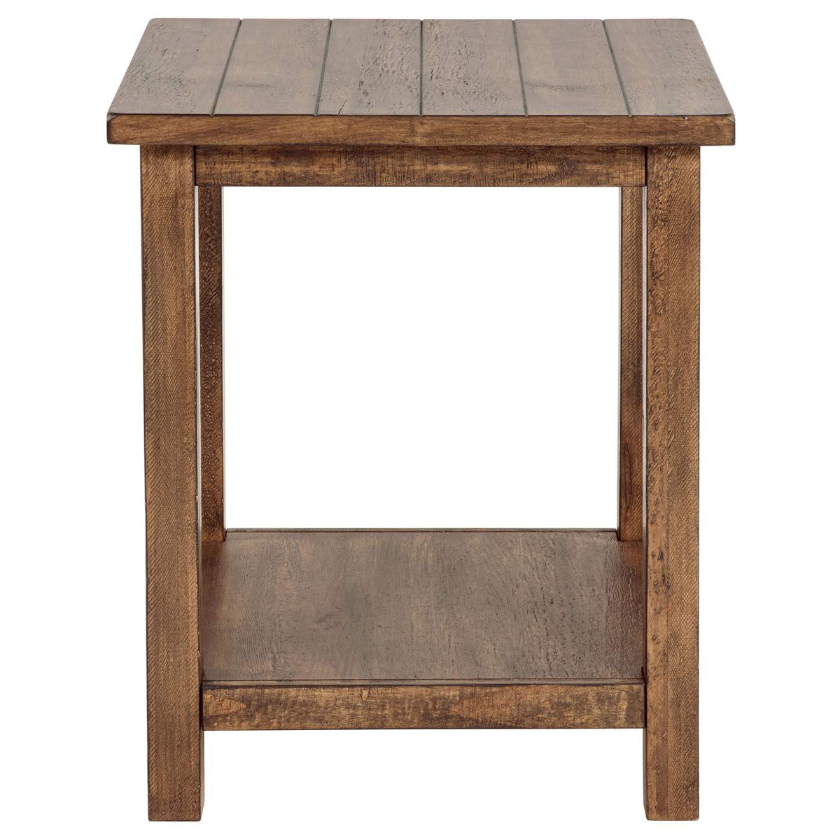 710548-S3A Payne 3-piece Coffee and End Table Set Distressed Brown