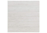 710556 Payne Wood End Table with Shelf Distressed White