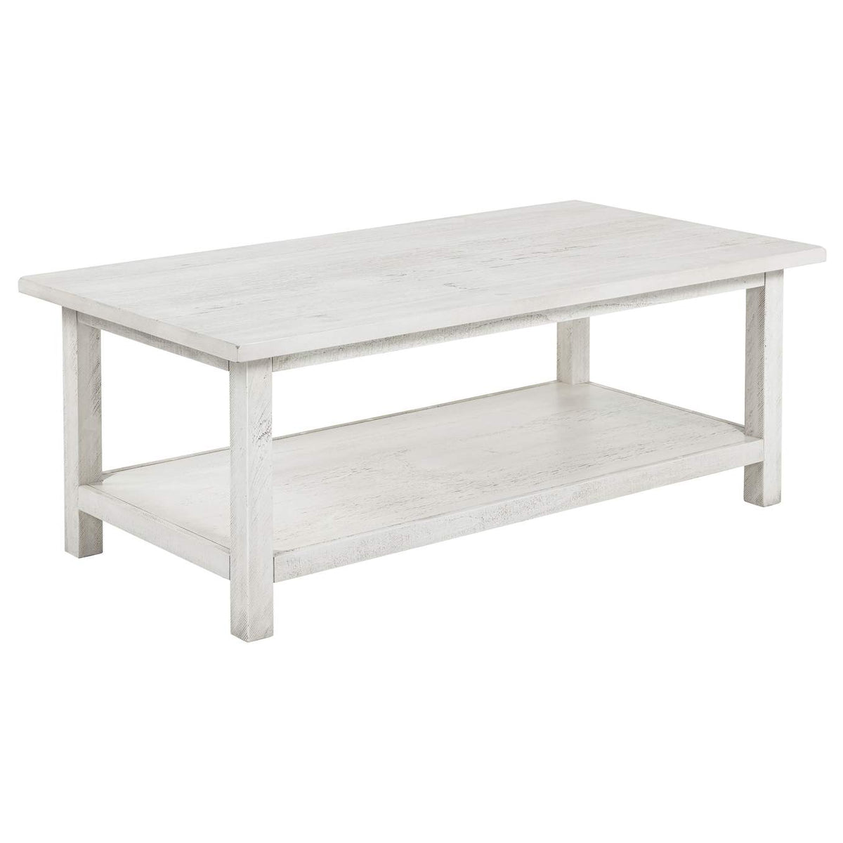 710558-S3 Payne 3-piece Coffee and 1-drawer End Table Set White