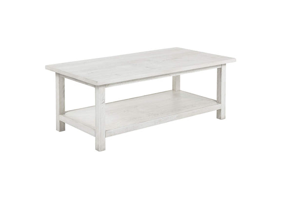 710558-S3 Payne 3-piece Coffee and 1-drawer End Table Set White