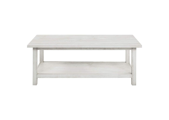 710558-S3 Payne 3-piece Coffee and 1-drawer End Table Set White
