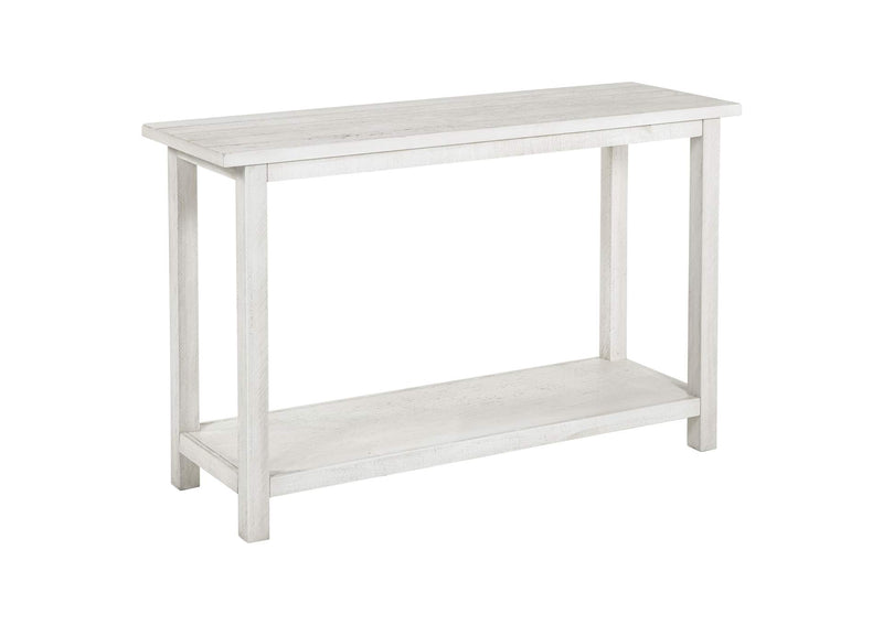 710559 Payne Wood Entryway Sofa Console Table White