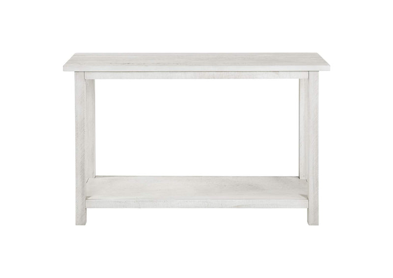 710559 Payne Wood Entryway Sofa Console Table White