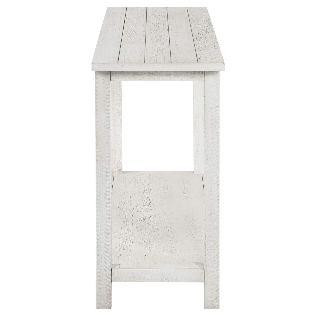710559 Payne Wood Entryway Sofa Console Table White