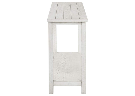 710559 Payne Wood Entryway Sofa Console Table White