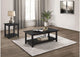 710568-S2A Payne 2-piece Coffee and End Table Set Distressed Java