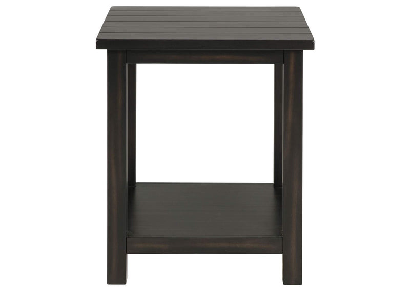 710568-S2A Payne 2-piece Coffee and End Table Set Distressed Java
