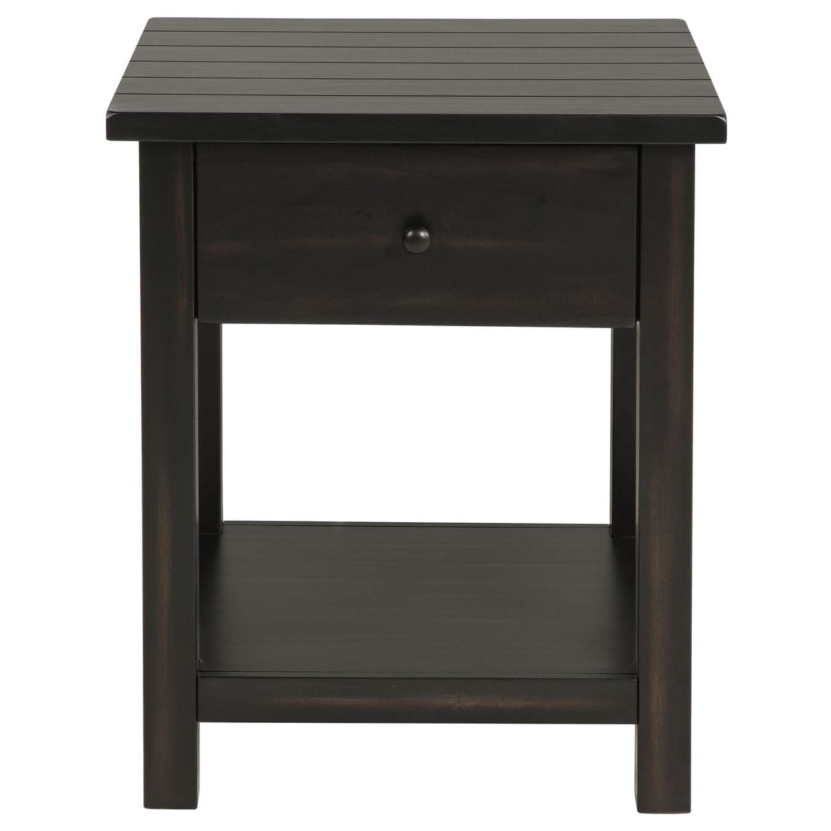 710568-S3 Payne 3-piece Coffee and 1-drawer End Table Set Java