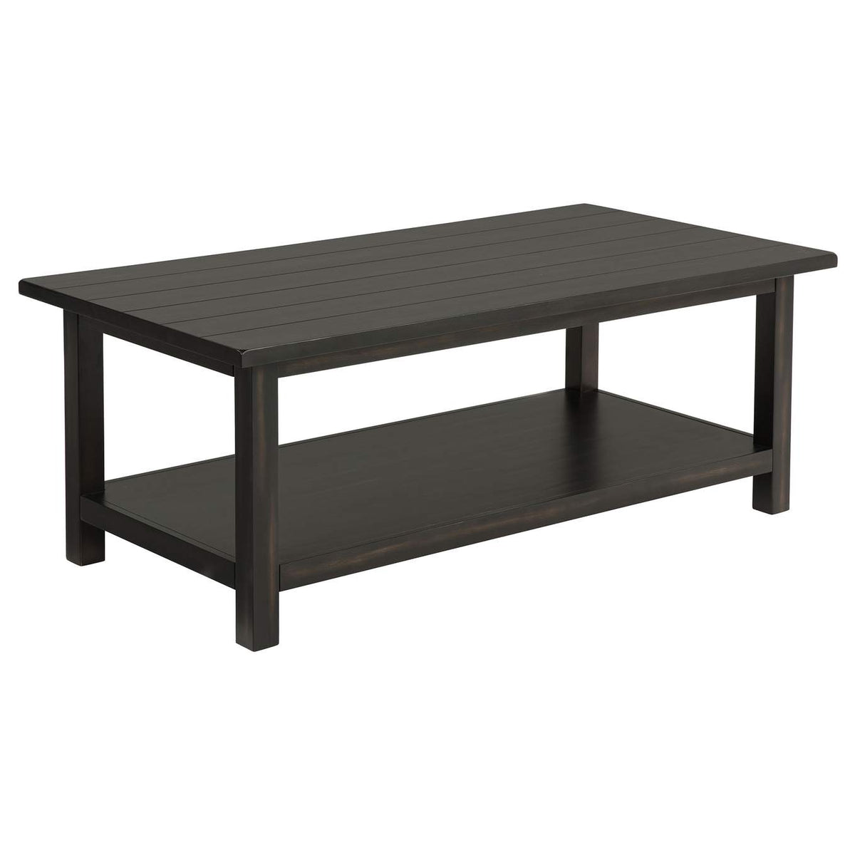 710568-S3 Payne 3-piece Coffee and 1-drawer End Table Set Java