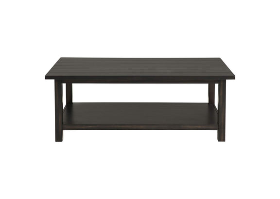710568-S3 Payne 3-piece Coffee and 1-drawer End Table Set Java