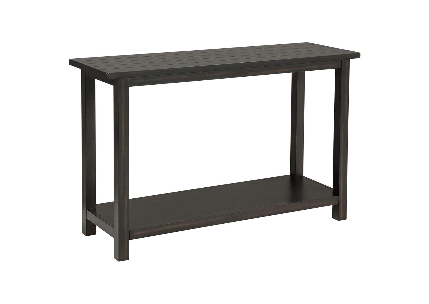 710569 Payne Wood Entryway Sofa Console Table Java