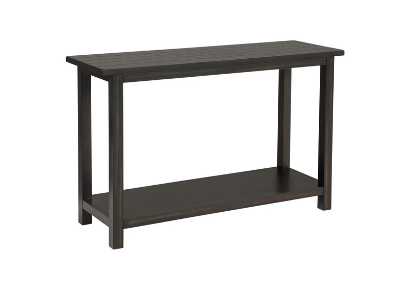 710569 Payne Wood Entryway Sofa Console Table Java