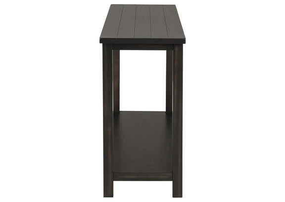710569 Payne Wood Entryway Sofa Console Table Java