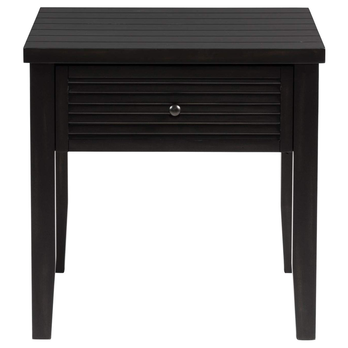 710578-S2 Concord 2-piece Coffee and End Table Set Distressed Java