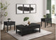 710578-S3 Concord 3-piece Coffee and End Table Set Distressed Java