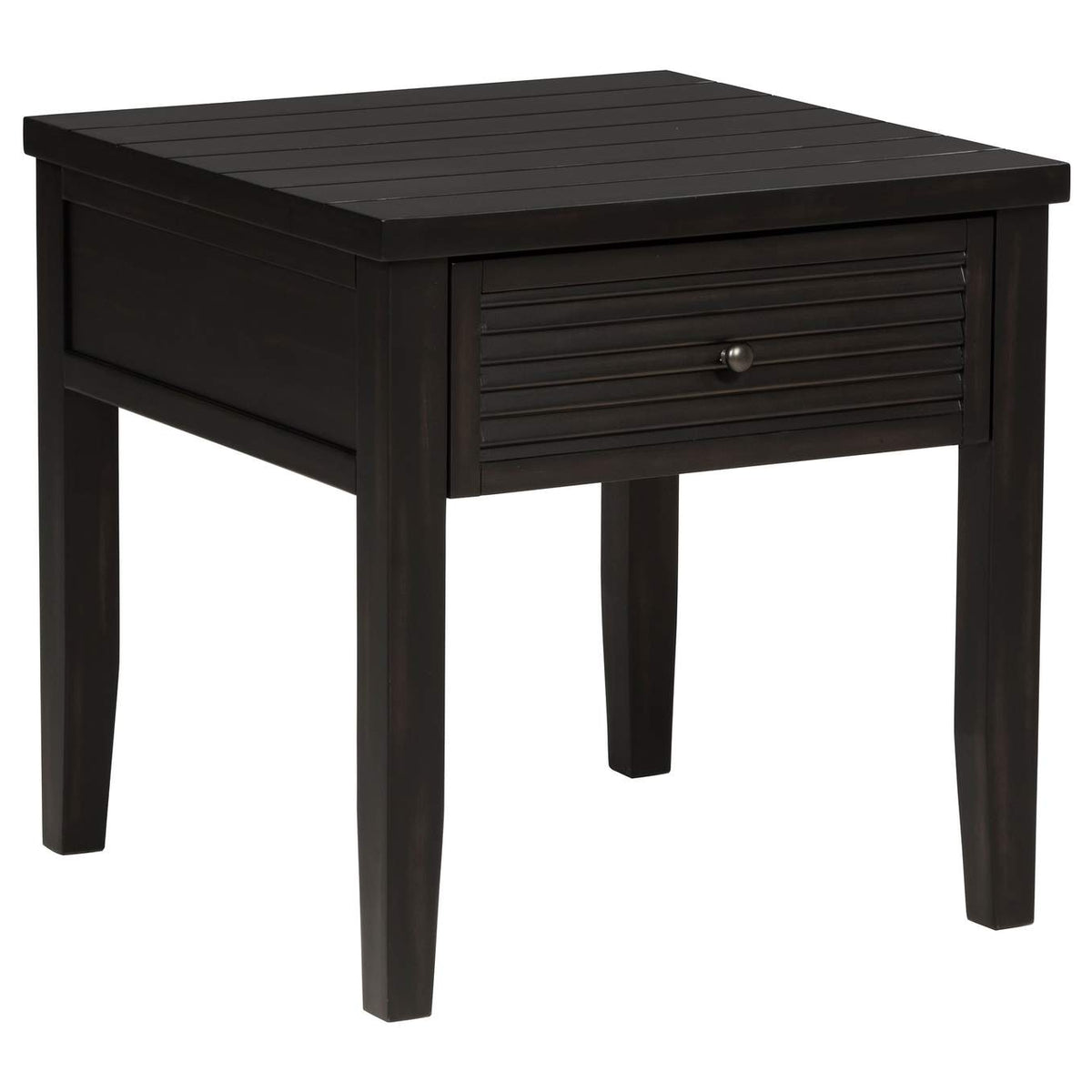 710578-S3 Concord 3-piece Coffee and End Table Set Distressed Java