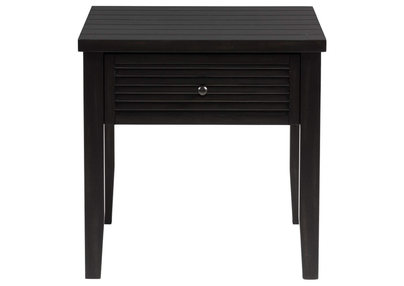 710578-S3 Concord 3-piece Coffee and End Table Set Distressed Java