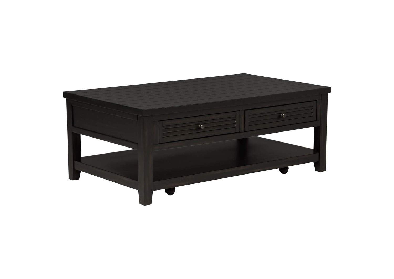 710578 Concord 2-drawer Rectangular Coffee Table Distressed Java