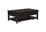 710578 Concord 2-drawer Rectangular Coffee Table Distressed Java