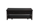 710578 Concord 2-drawer Rectangular Coffee Table Distressed Java