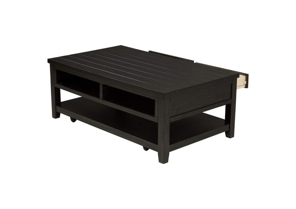 710578 Concord 2-drawer Rectangular Coffee Table Distressed Java