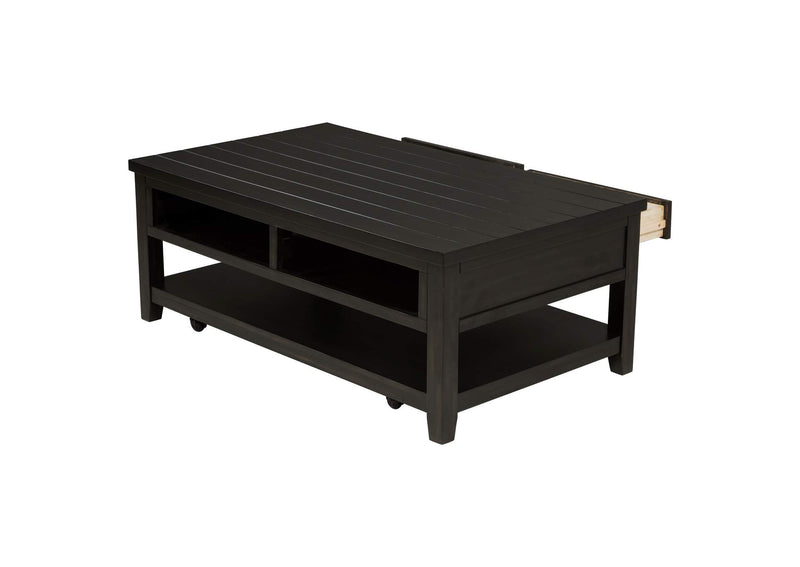 710578 Concord 2-drawer Rectangular Coffee Table Distressed Java