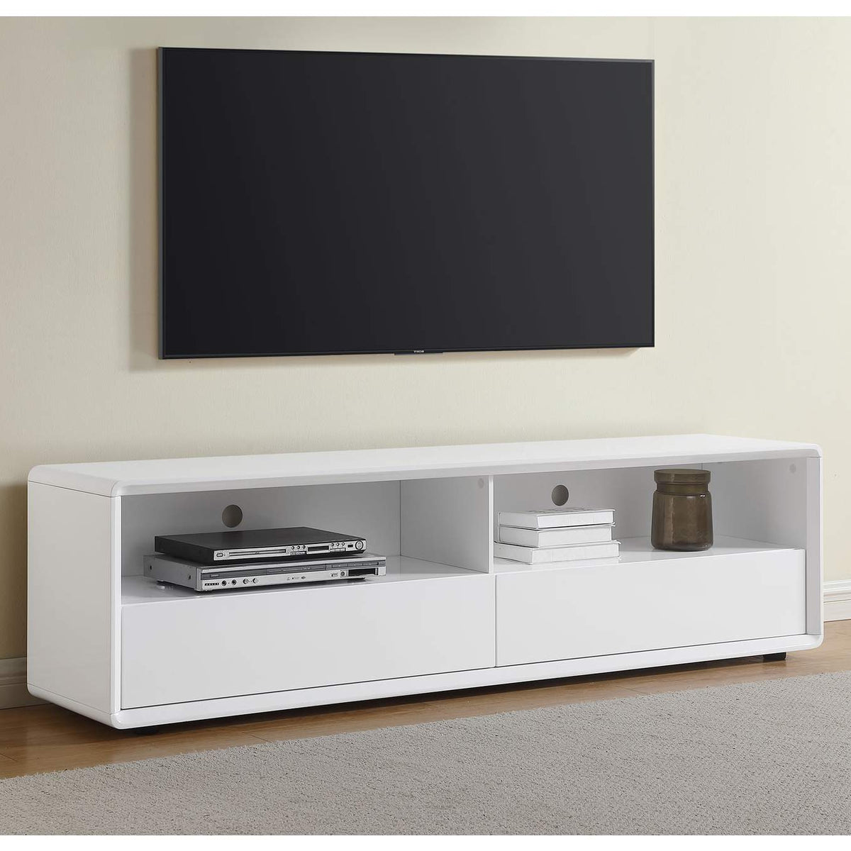 710750 Ellice 71-inch TV Stand Media Console White