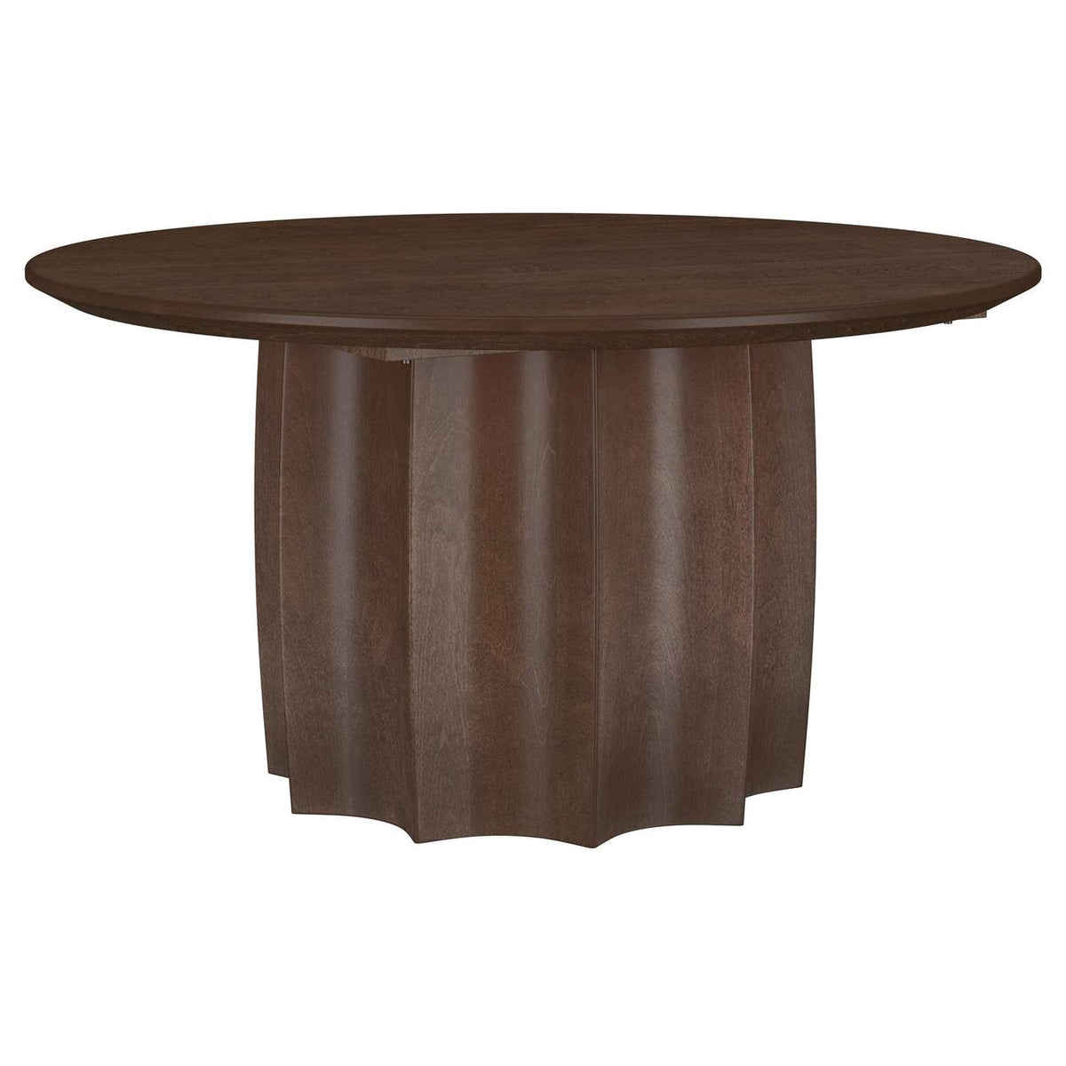 710778-S2 Cayenne 2-piece Solid Mango Wood Coffee Table Set Walnut