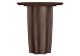 710778-S3 Cayenne 3-piece Solid Mango Wood Coffee Table Set Walnut