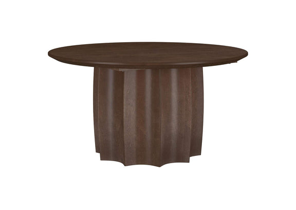 710778-S3 Cayenne 3-piece Solid Mango Wood Coffee Table Set Walnut