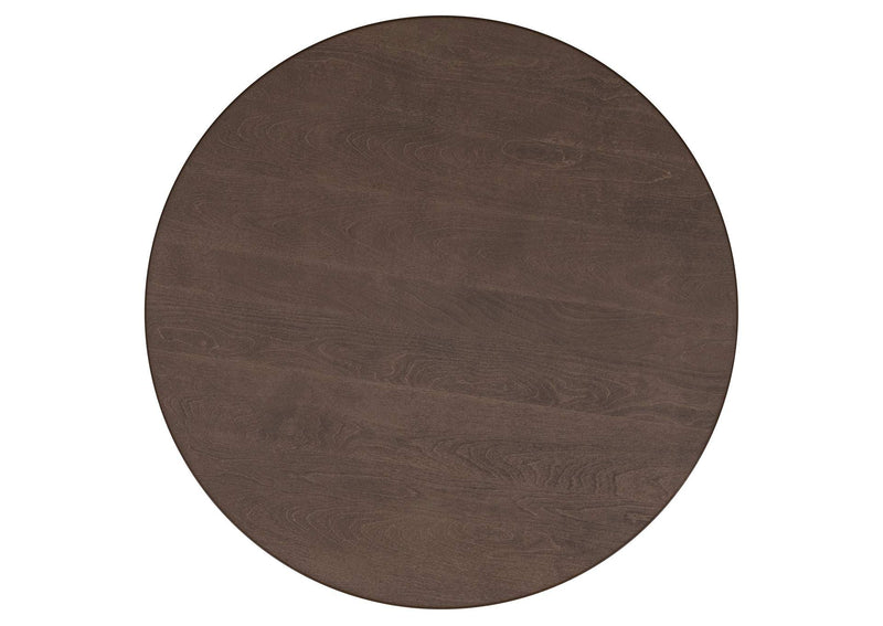 710778 Cayenne Solid Mango Wood Cocktail Coffee Table Walnut