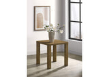 710857 Castlewood Engineered Wood Accent Side End Table Brown Oak