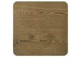 710857 Castlewood Engineered Wood Accent Side End Table Brown Oak