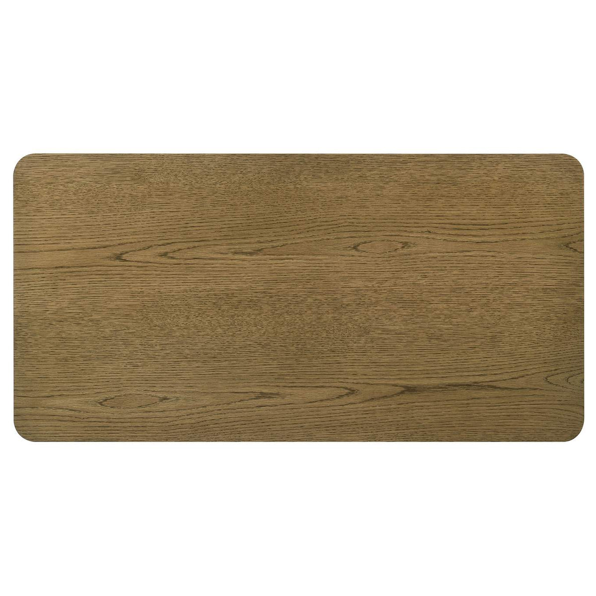 710858 Castlewood Engineered Wood Cocktail Coffee Table Brown Oak