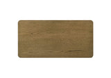 710858 Castlewood Engineered Wood Cocktail Coffee Table Brown Oak